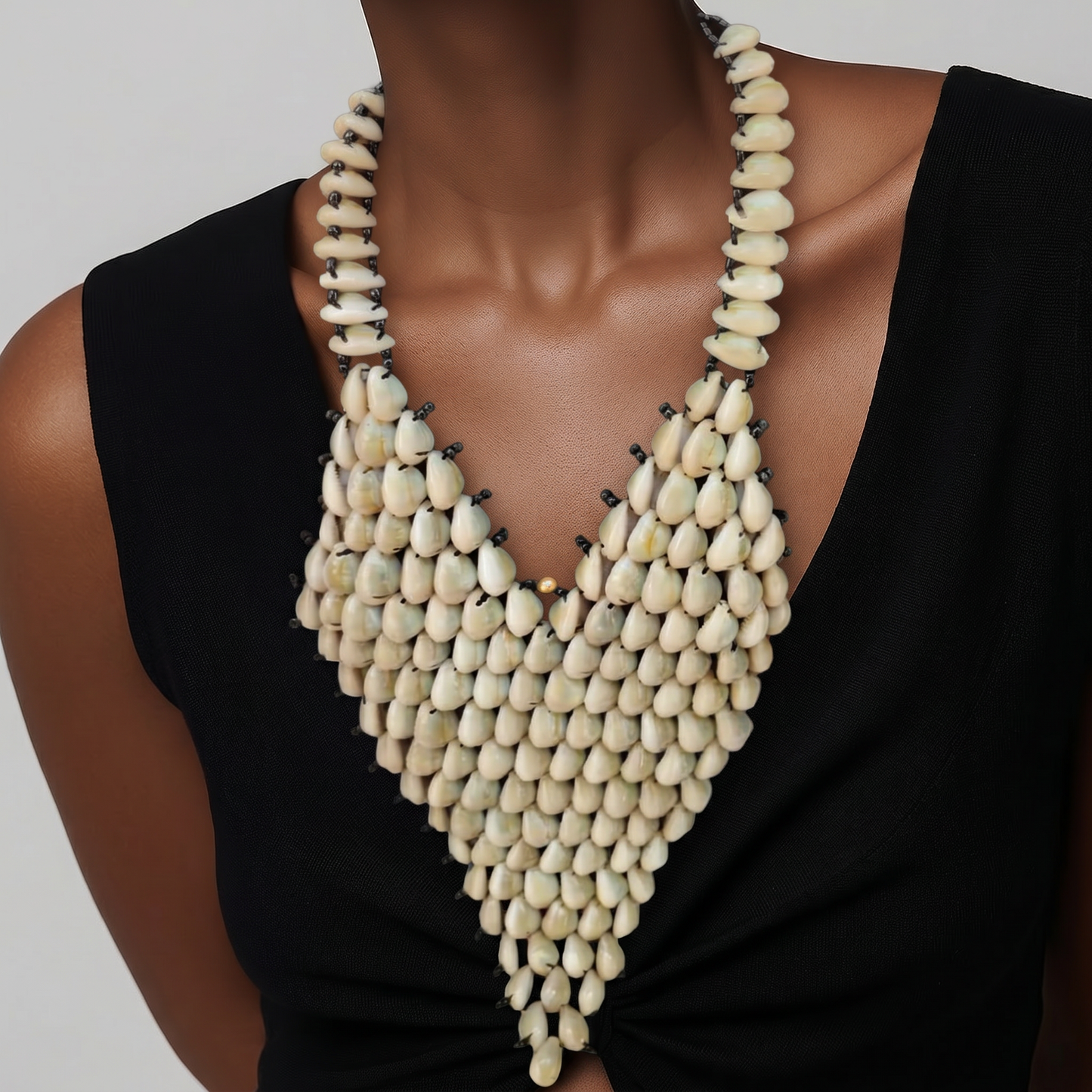 African Cowrieshells Necklace